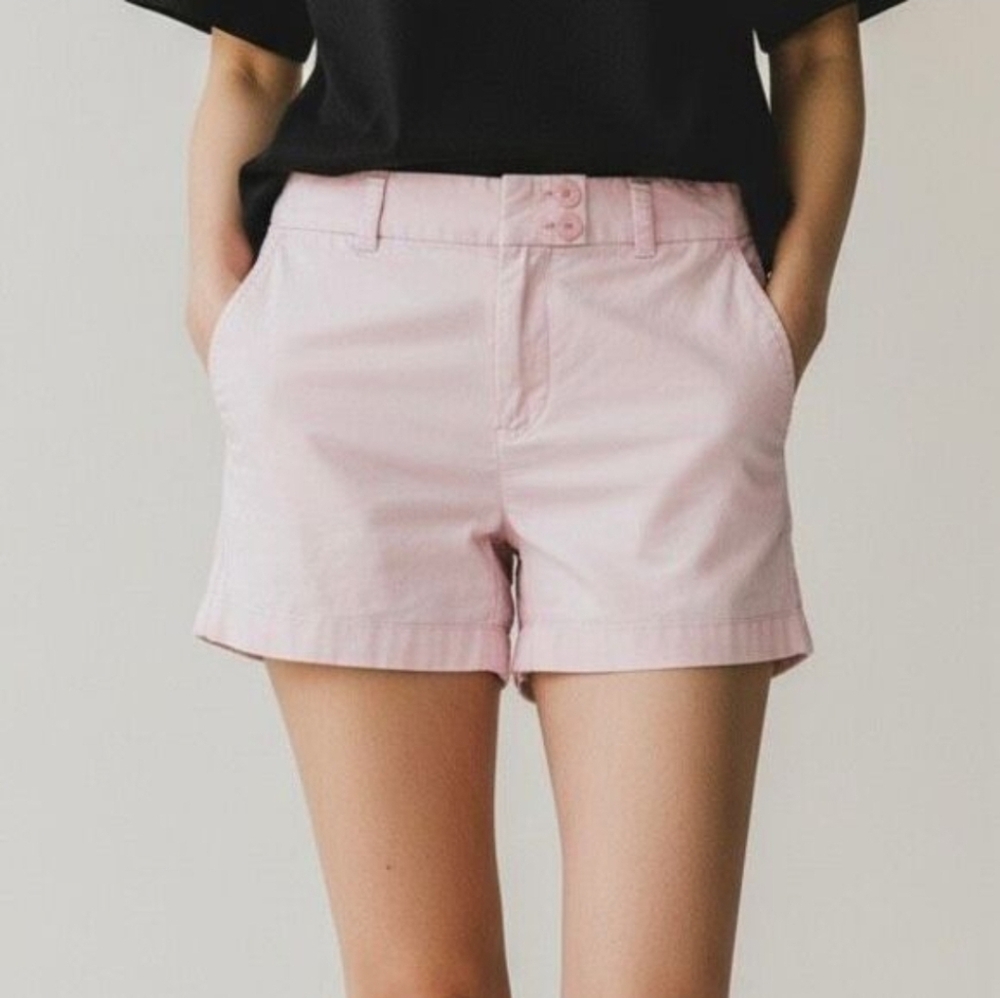 Vineyard Vines Pastel Pink Chino Shorts 6 Preppy Coastal Beach Minimalist Y2K